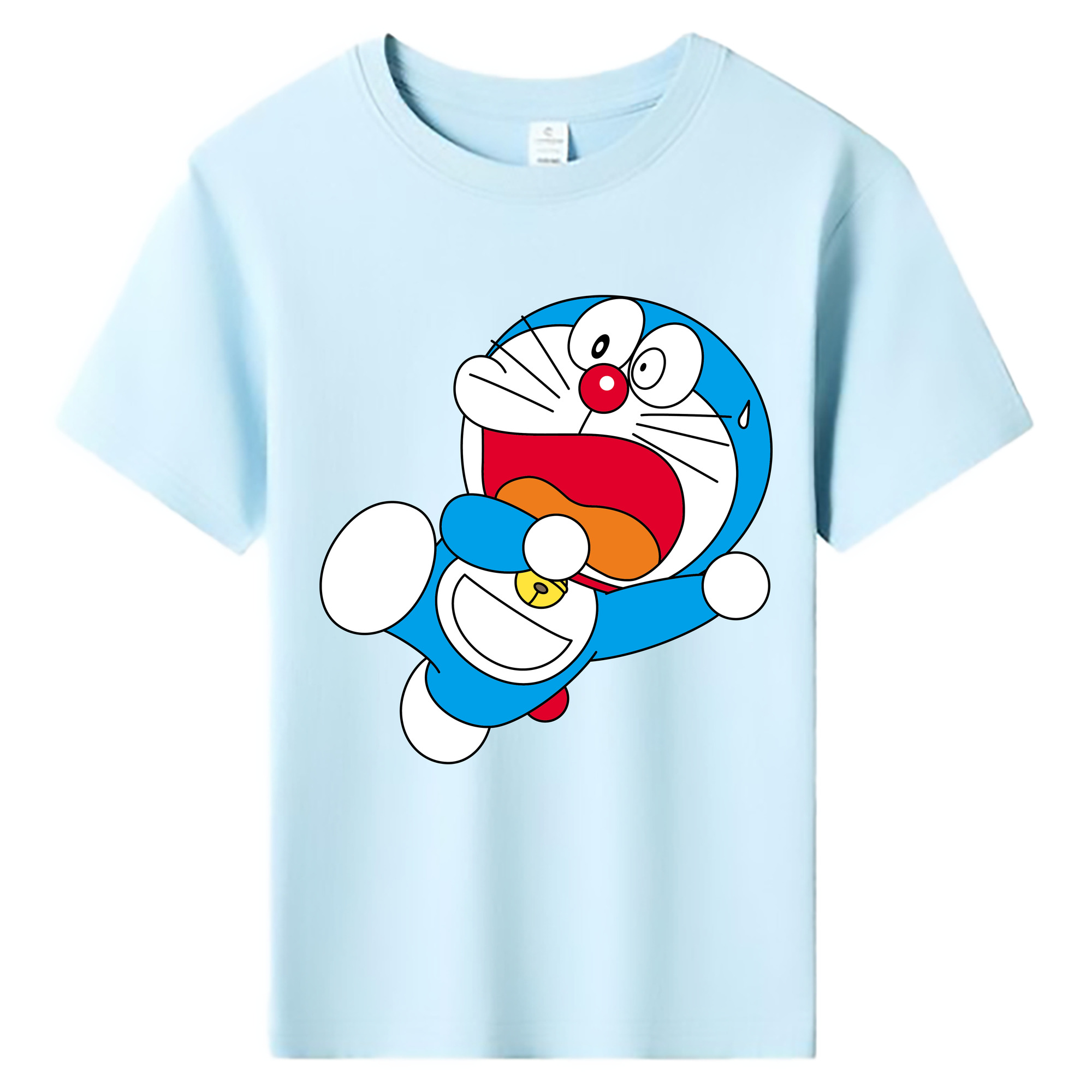 （画像用） ドラえもん Doraemon 綿100％キッズTシャツ（フロントプリント）